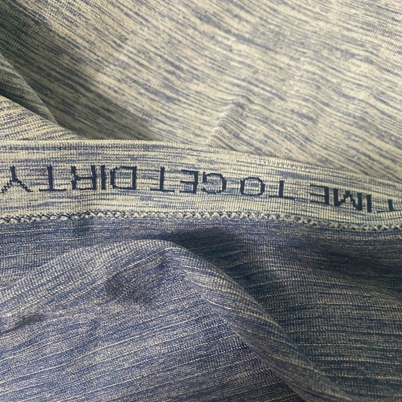 Lululemon Metal vent tech Heathered blue Polo Shirt - Picture 7 of 9